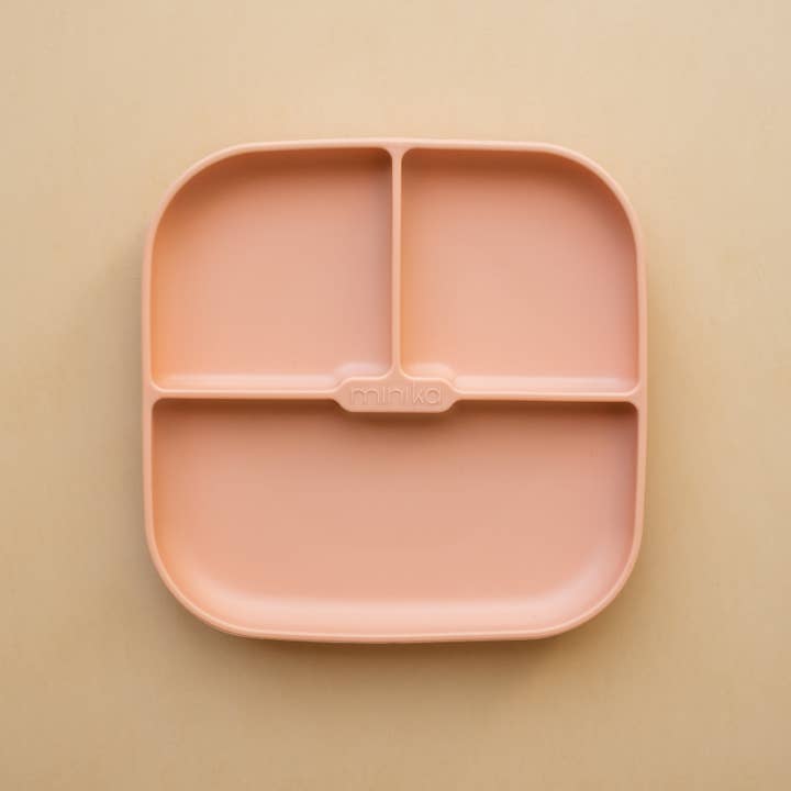 Minika - Wholesale Dinner Plate - Silicone plate - Blush