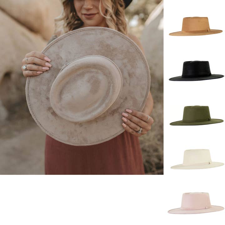 Veganska mocka kronhattar för wholesale av The Modern Cactus Co