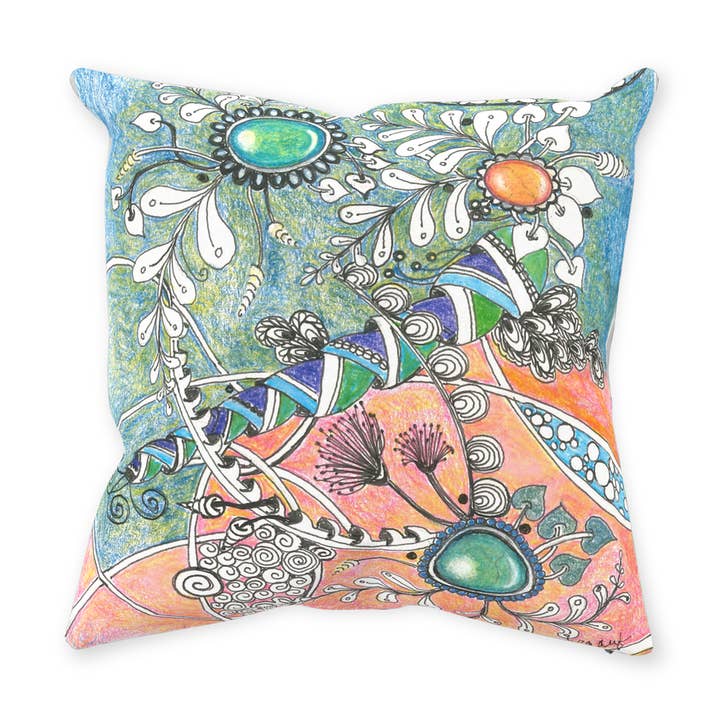 Hidden Gems Pillows for wholesale by Mary O's Imagination