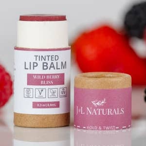 J&L Naturals - Wholesale Lip Balm - Natural Tinted Lip Balms - with Shea Butter and Coconut Oil5