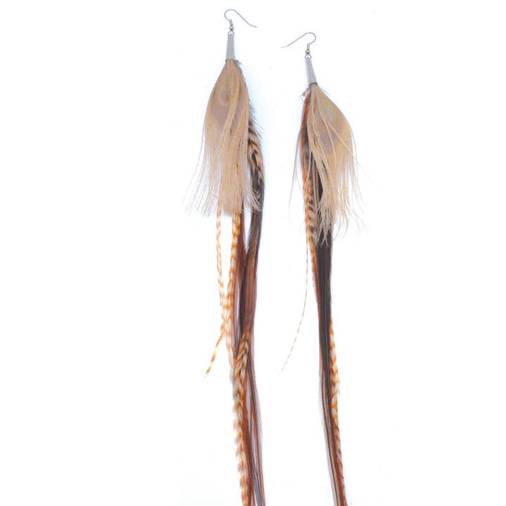 Orecchini Atepa per la vendita all'ingrosso da parte di Ruby Feathers France