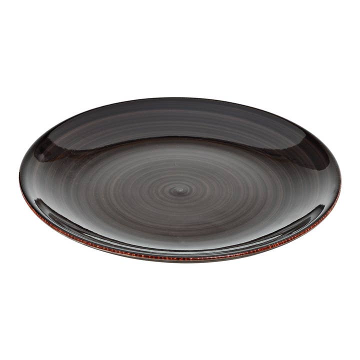 Prato de grés preto (L/A/P) 19x2x19cm por atacado de Wurm