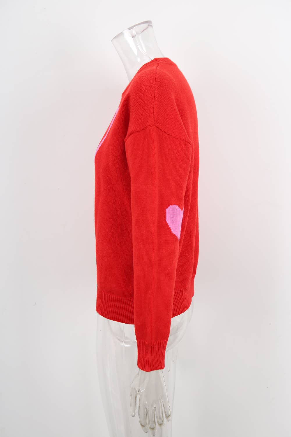 Hope & Sunshine - Wholesale Knit Sweater - Women's - Valentine's Heart Pullover Sweater40