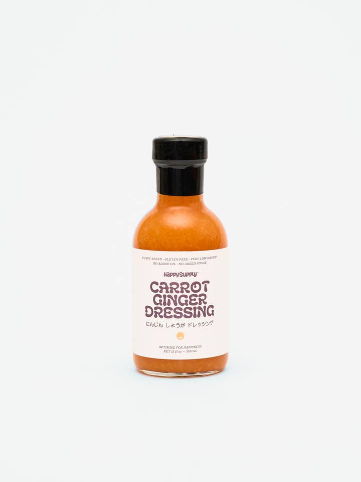 Carrot Ginger Dressing for wholesale by Happy Supply Co.