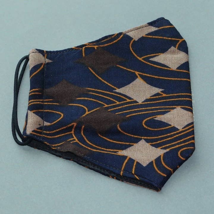 Stilvolle Mode-Gesichtsmaske — schützende Staubschutzmaske für den Großhandel von Blu Face Masks