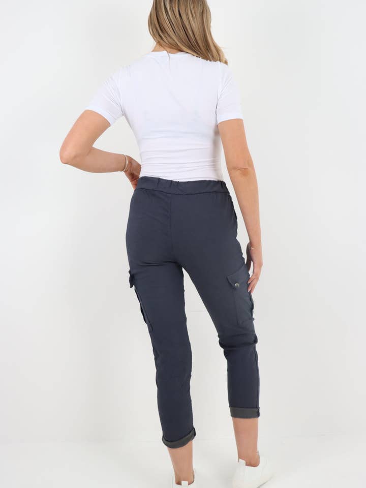 Miss Bold - Wholesale Pants – Women's - Italian Cargo Magic Trousers29