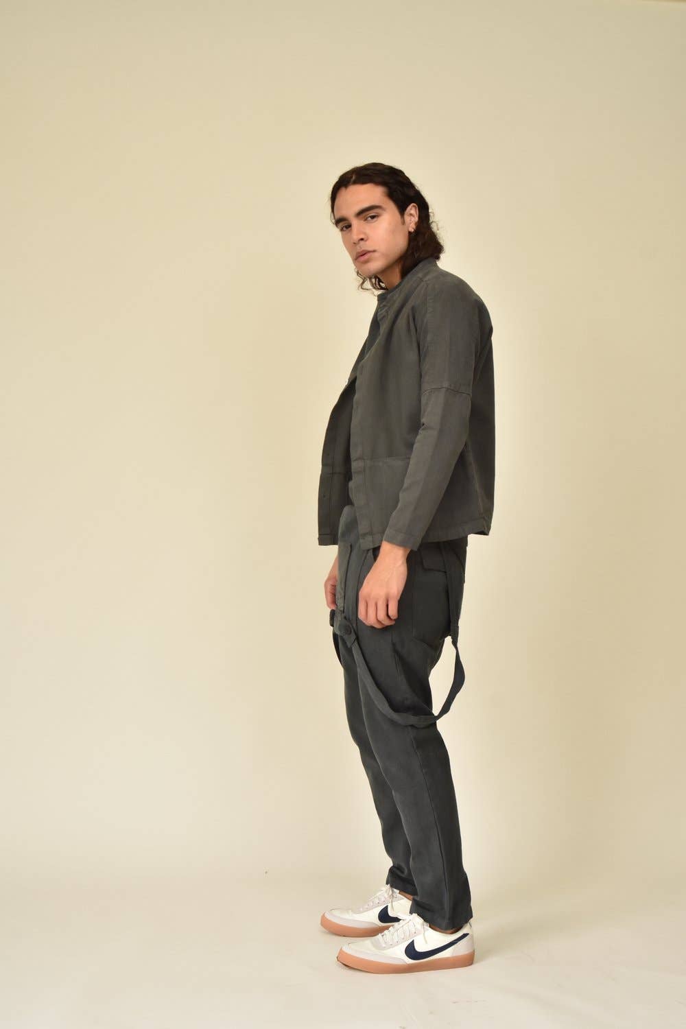 Seeker – Großhandel Mantel - Damen – Raj Cordmantel aus Hanf-Baumwollmischung7