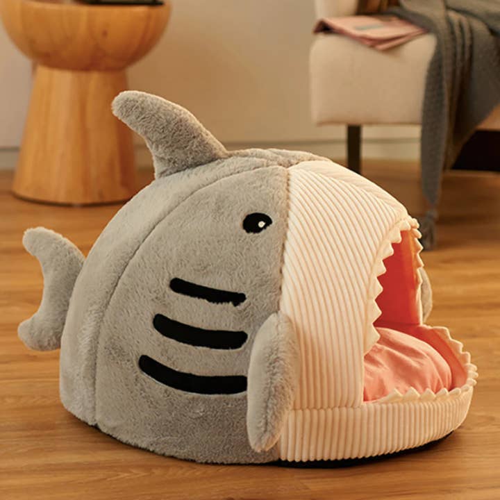 ToyalFriends - Wholesale Pet Bed - Cat/Dog - Shark Shape Cat Dog Bed House