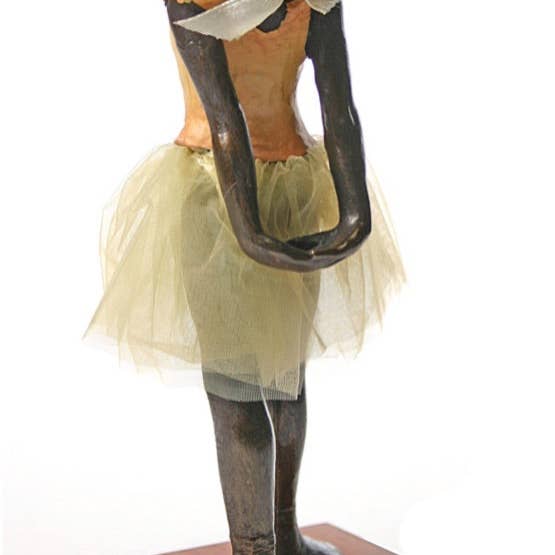 Museum Wholesale Inc - Wholesale Sculpture - Degas Little Dancer of Fourteen Years Ballerina Ballet Fabric Tutu by Parastone 8.5H2