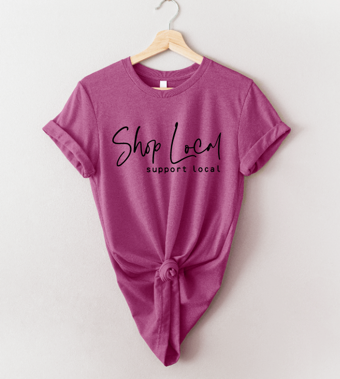 Tron Tron Graphic Wear – wholesale Screen printed t-shirt – Women′s – Shop Local Graphic Tee 30