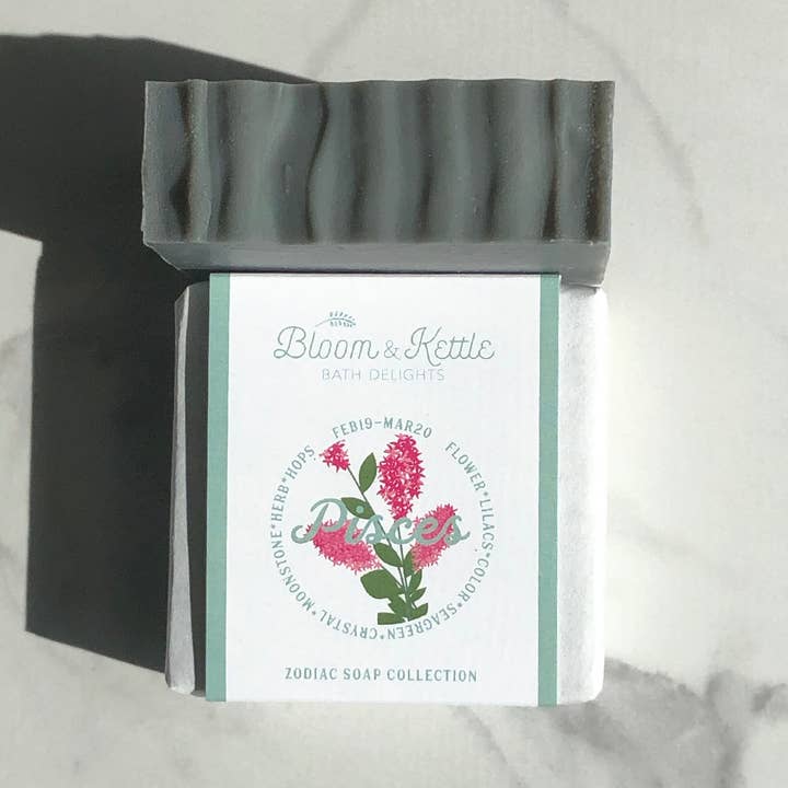 Zodiac Soap - Pisces for wholesale by Bloom and Kettle