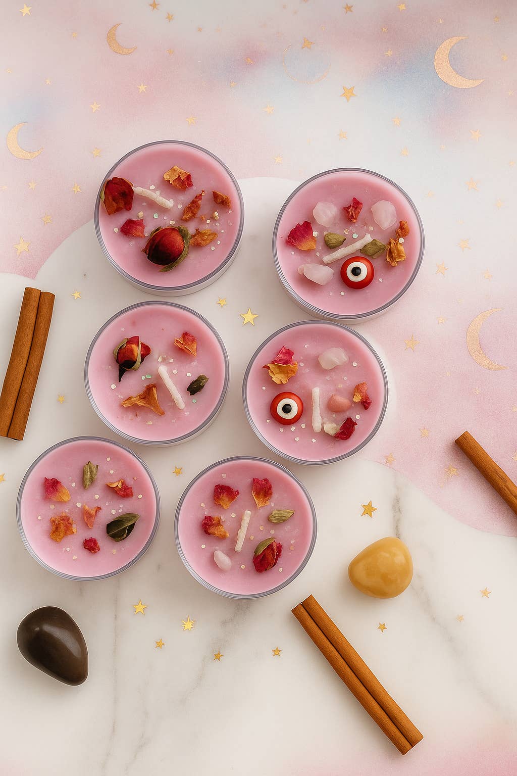 Lunastry - Wholesale Tea Light Candles - Pink Love Tealight Set