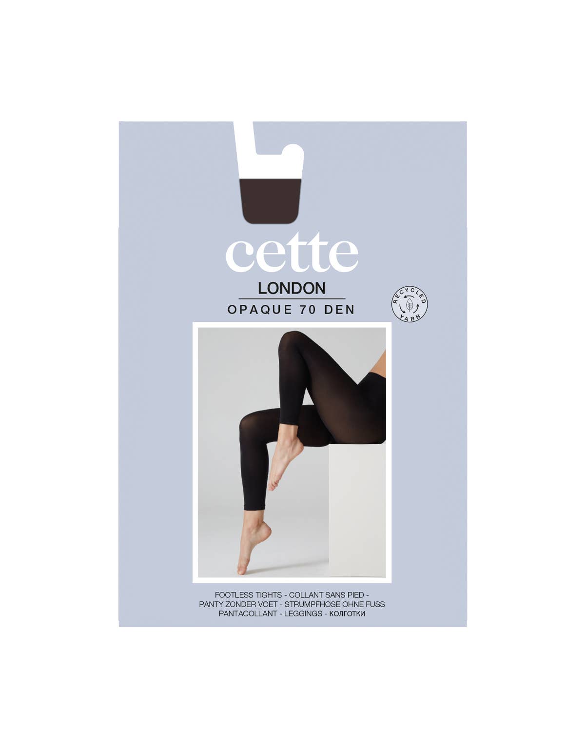Cette - Wholesale Tights - Women's - Opaque Footless Tights, Leggings, Up to 4XL, Eco-friendly25