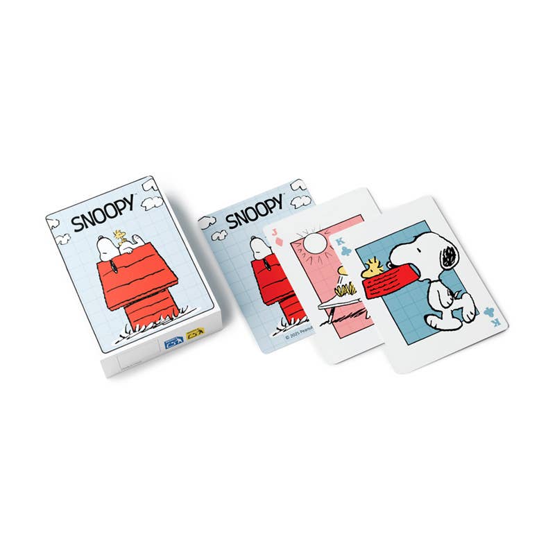 Puckator EU - Wholesale Playing Cards - Peanuts Snoopy & Woodstock Standard Playing Card Deck0