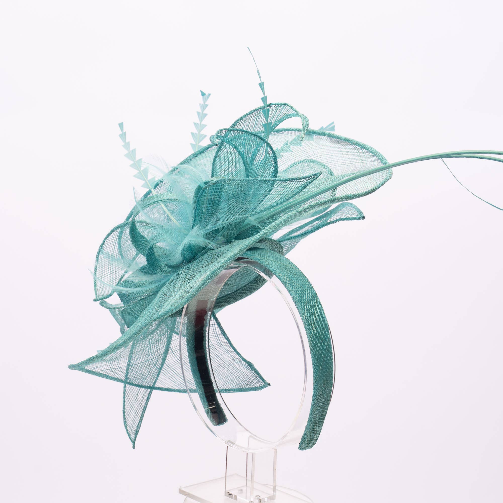 KaKyCo – wholesale Fascinator hat – Women's – Large Sinamay saucer fascinator headband | 1020887