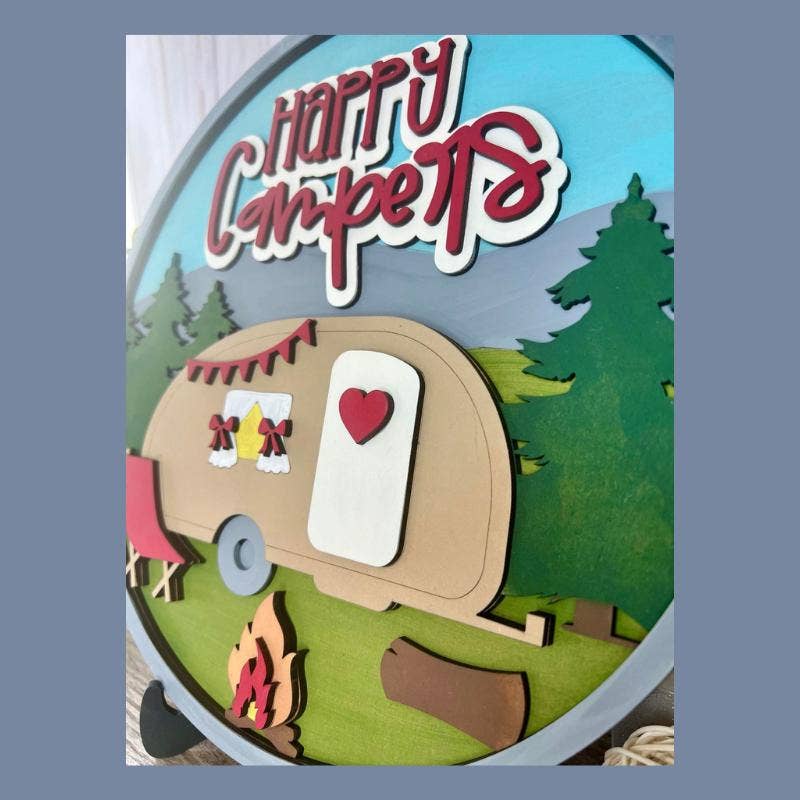 Denton Cove - Wholesale DIY Craft Kit - Happy Camper DIY Craft Kit3