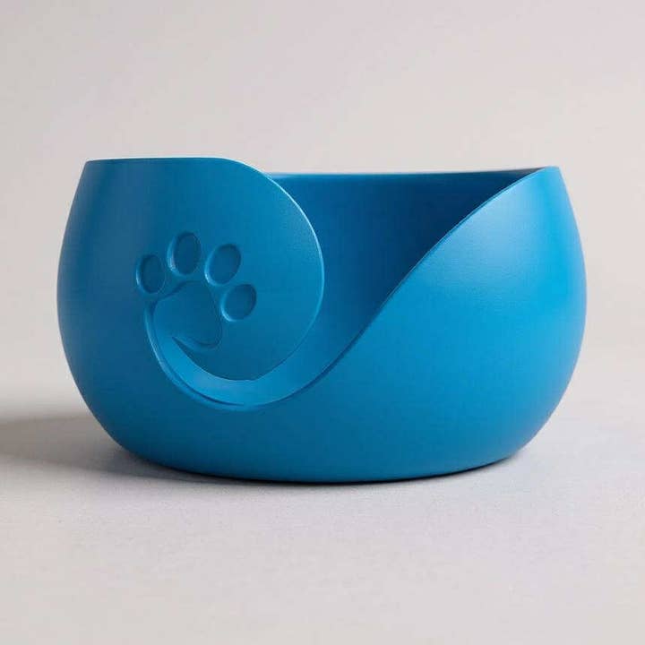 Yarn Bowl with Paw Design – 3D Printed for wholesale by Loops And Layers