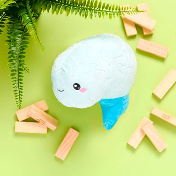 Nerdbugs - Wholesale Stuffed/Plush Toy - Kids & Baby - Brain Plush Organ - Love on the brain!