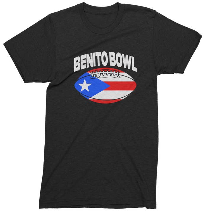 Benito Bowl Puerto Rico Football Mens T-shirt for wholesale by Expression Tees