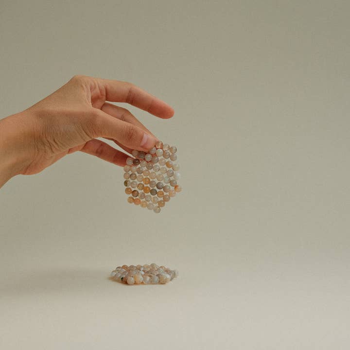 cure. - Vendita all'ingrosso Maschere trattamento occhi - Patch occhi in pietra naturale di agata fatti a mano2