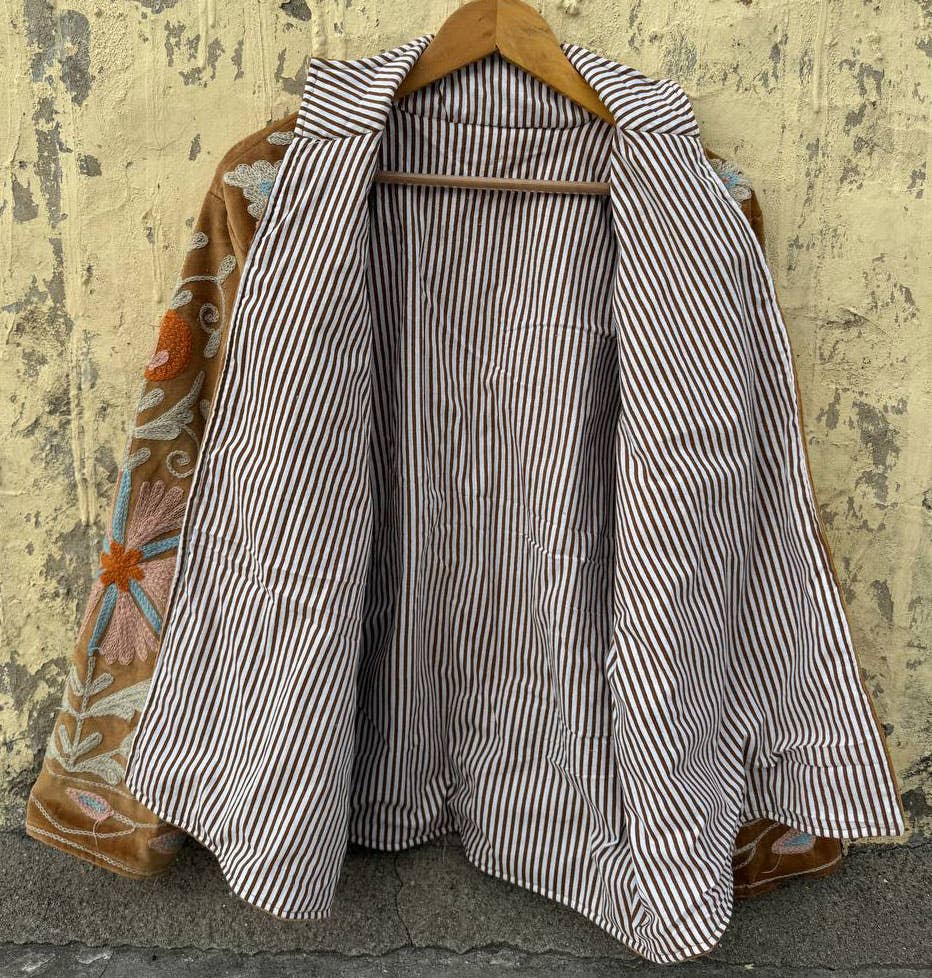 bhavnas boutique - Wholesale Jas - Dames - Borduurkatoenen Suzani Jas Boheemse Stijl Jas 9