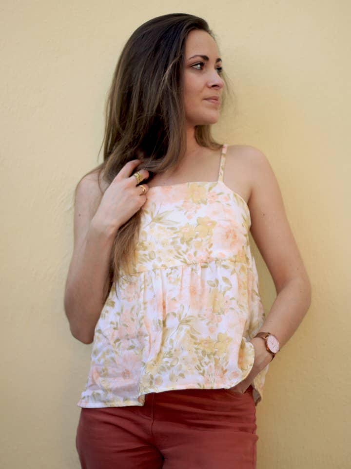 Symønster - Eugénie-toppen for engroshandel hos Cha' coud