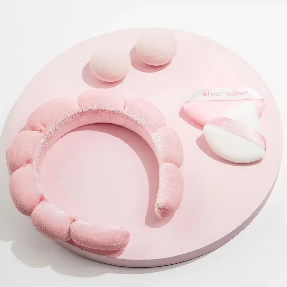 Beauty Pro – Großhandel Make-up-Pinsel-Set – Brushworks Dream Blend Set Pink3
