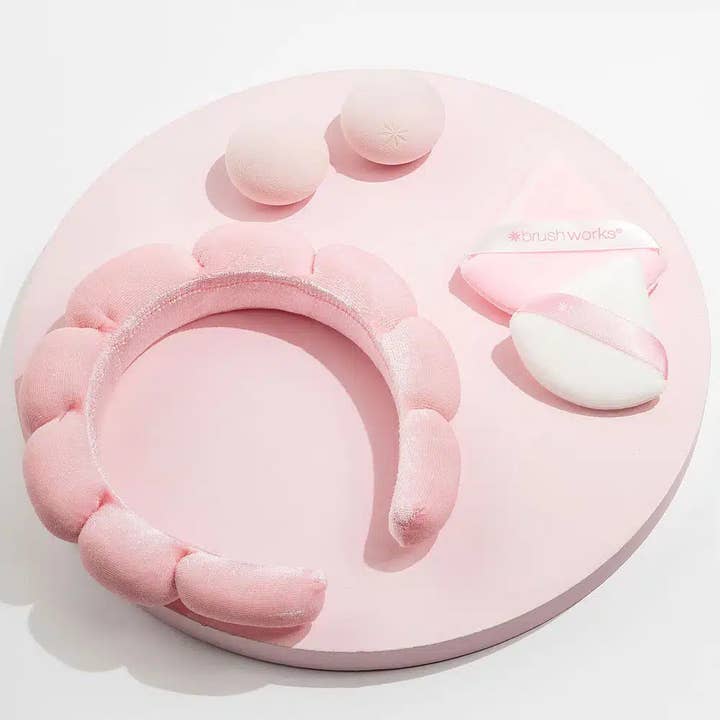 Beauty Pro - Wholesale Makeup Brush Set - Brushworks Dream Blend Set Pink3