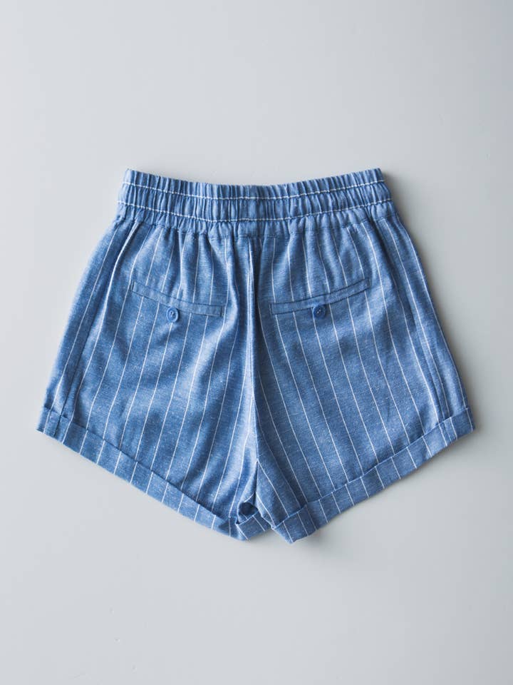 Urban Daizy - Wholesale Shorts - Women's - Relaxed Fit Linen Blend Shorts