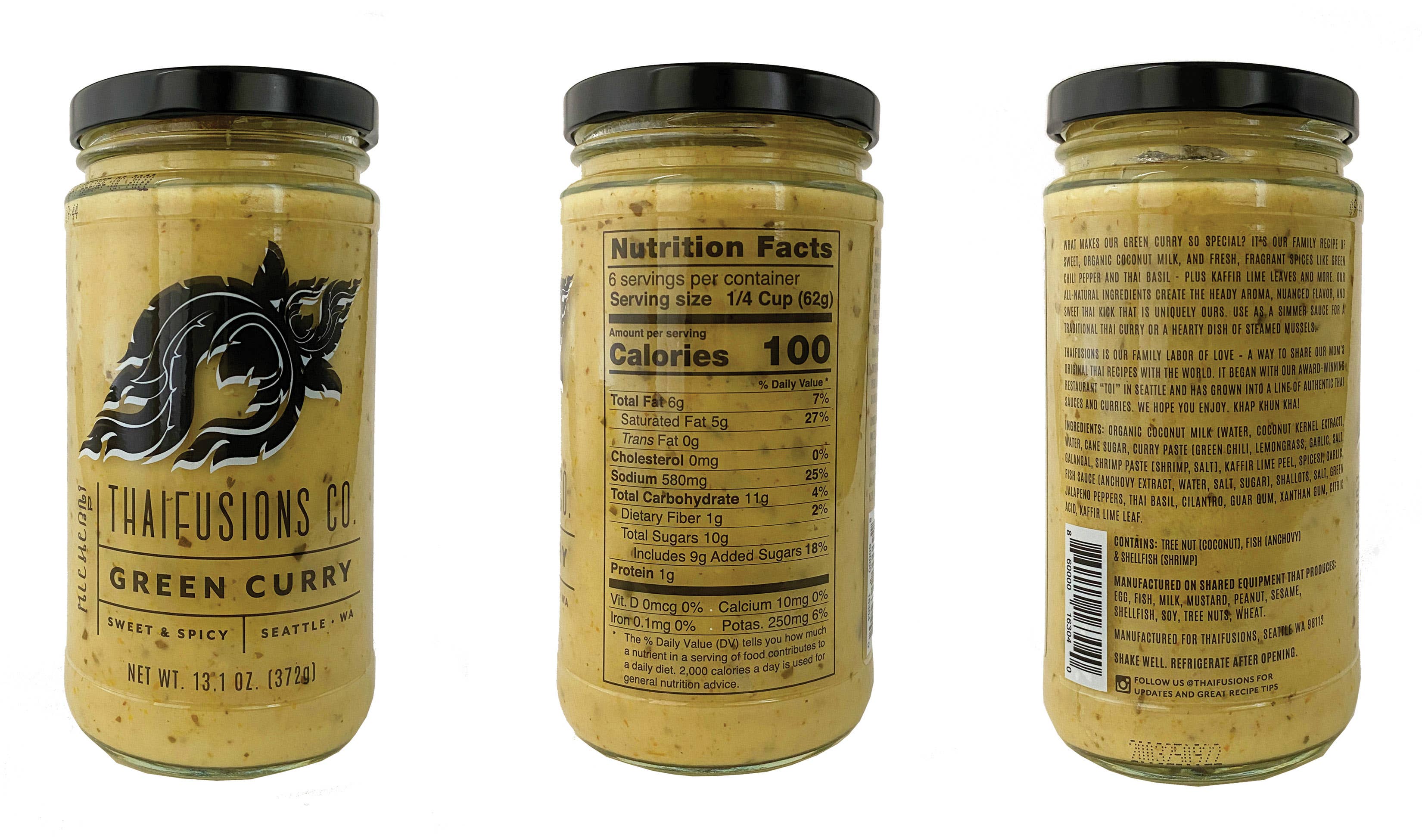 Thaifusions - Wholesale Sauce - Thai Green Curry Sauce | Thaifusions1