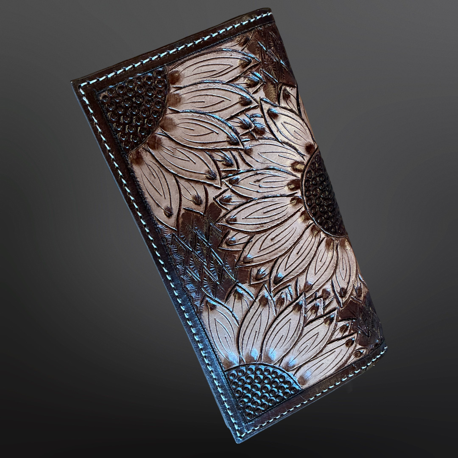 Westrian International - Wholesale Wallet - Women's - Ladies Sunflower Leather Wallet1