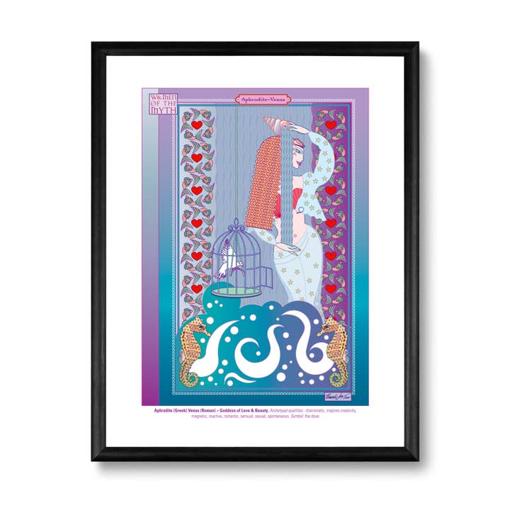 Aphrodite-Venus-Druck 11x14 für den Großhandel von The Art of Pamela Joy Trow