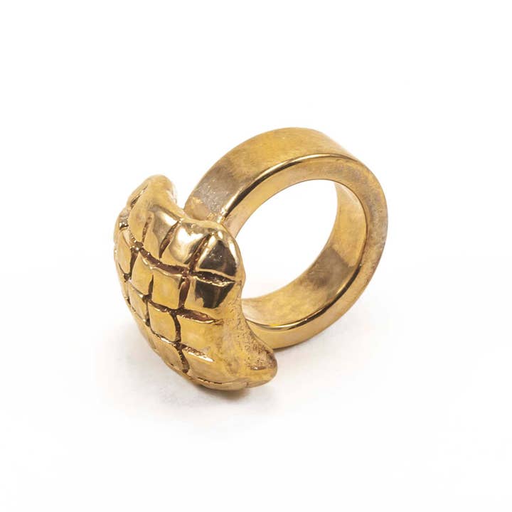 Waffle Top Ii em Latão por atacado de Rebecca Nadler Designs