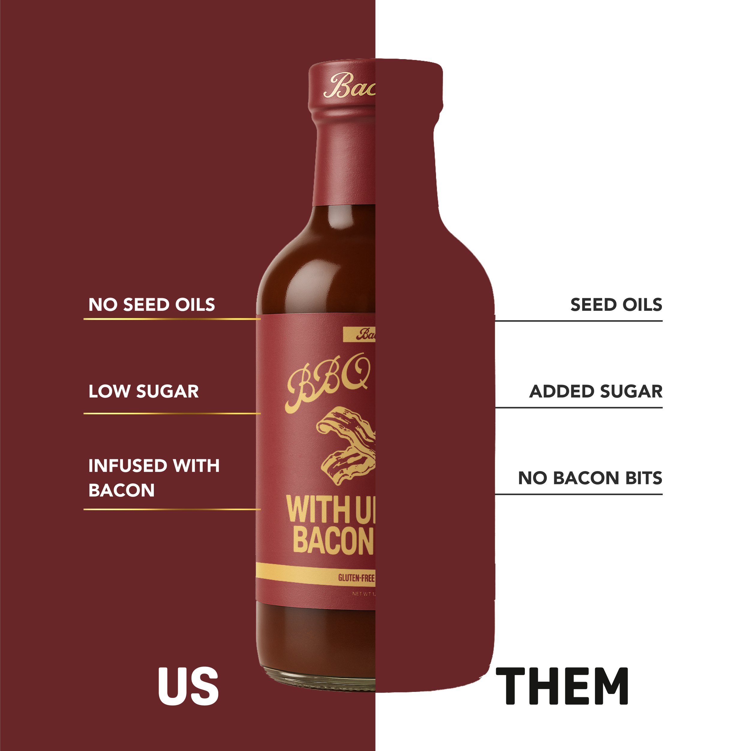 FLOCK Chicken Chips - Wholesale BBQ Sauce - Baconic BBQ Sauce | With Real Bacon Bits and No Seed Oils4