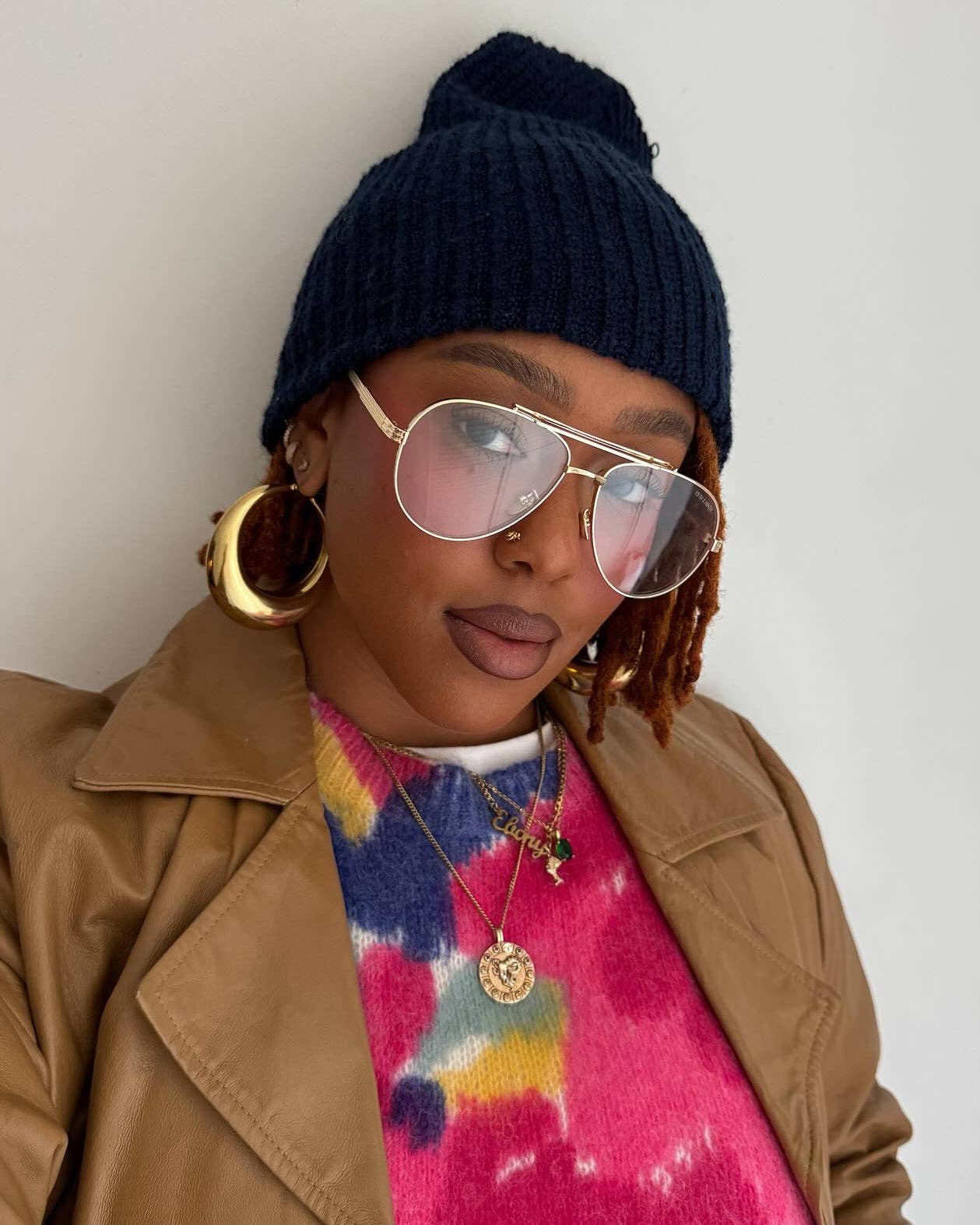 Gold Spencer Blue Light Glasses for wholesale on Faire1