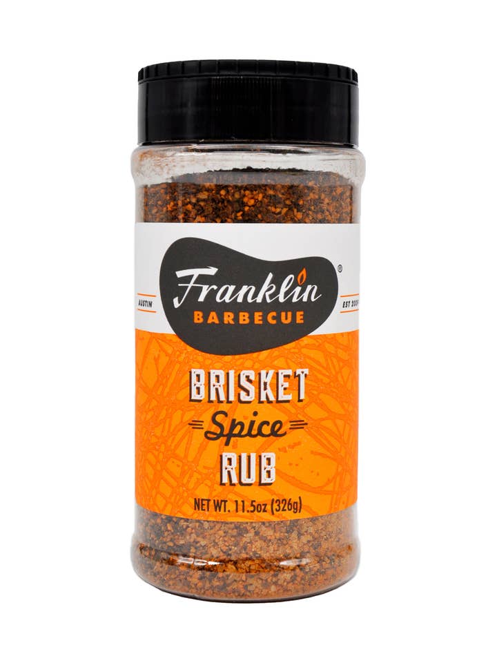Franklin Brisket Spice Rub - 11.5 oz Bottle for wholesale by Franklin Barbecue