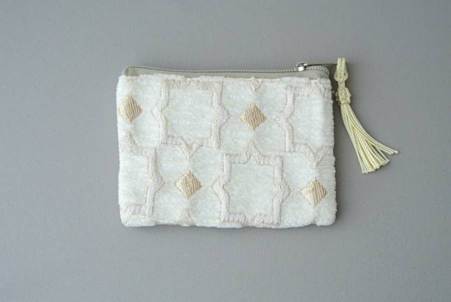 High crafty – wholesale Coin purse – Women’s – Moroccan Fabric Pouch – Mini Size  Handmade “Moubla” Upholst10