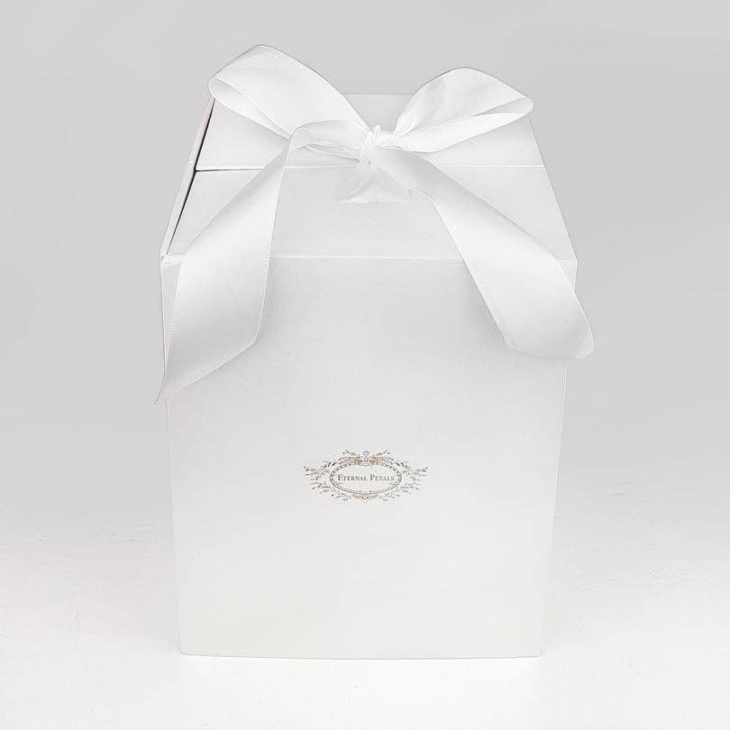 Eternal Petals - Venta al por mayor Flores artificiales - Rosa preservada de larga duración - Redonda rosa clara2