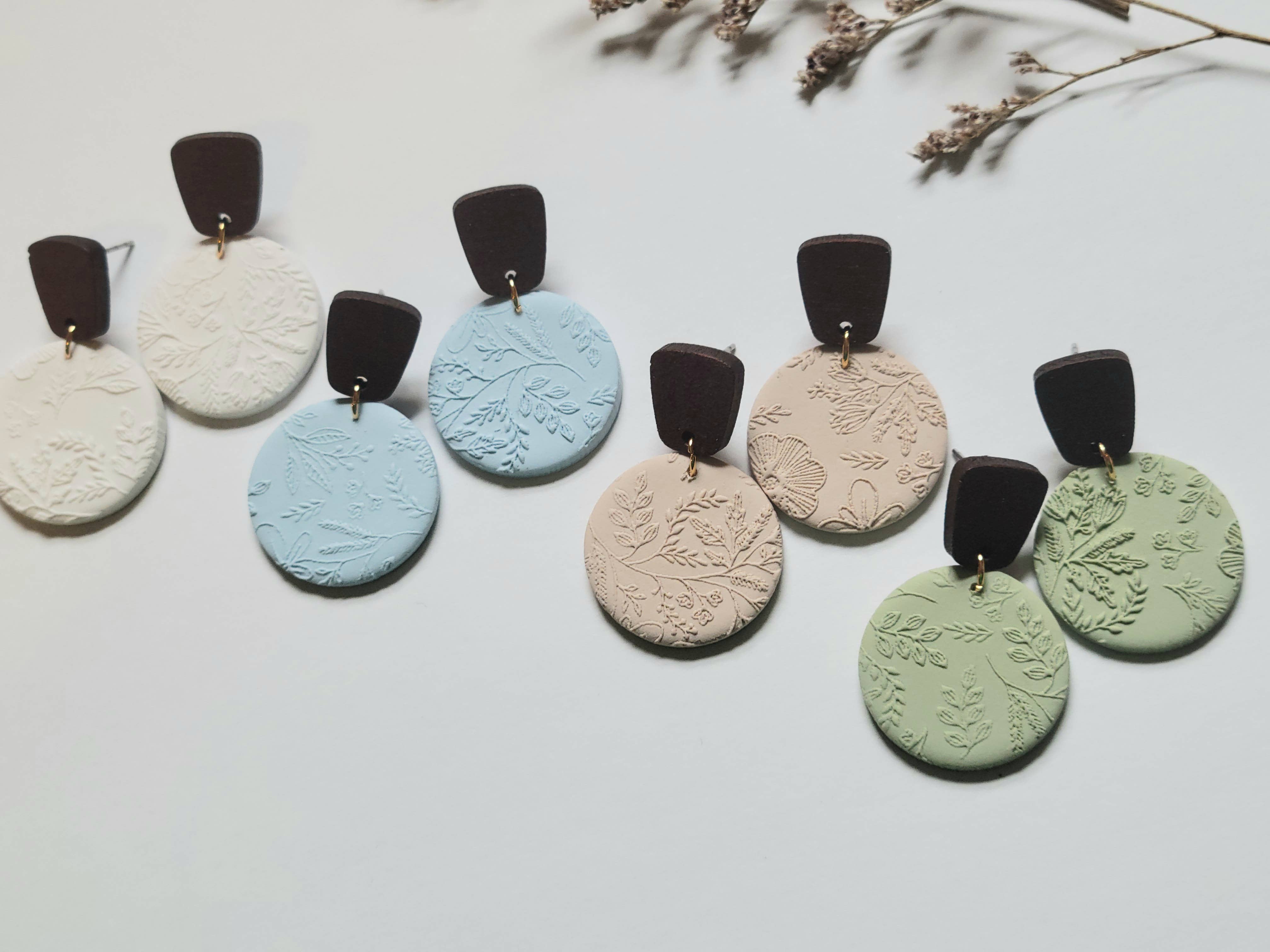 Harper Klay Co - Wholesale Dangle Earrings - The Rita Set- Hypoallergenic Polymer Clay Earrings 2