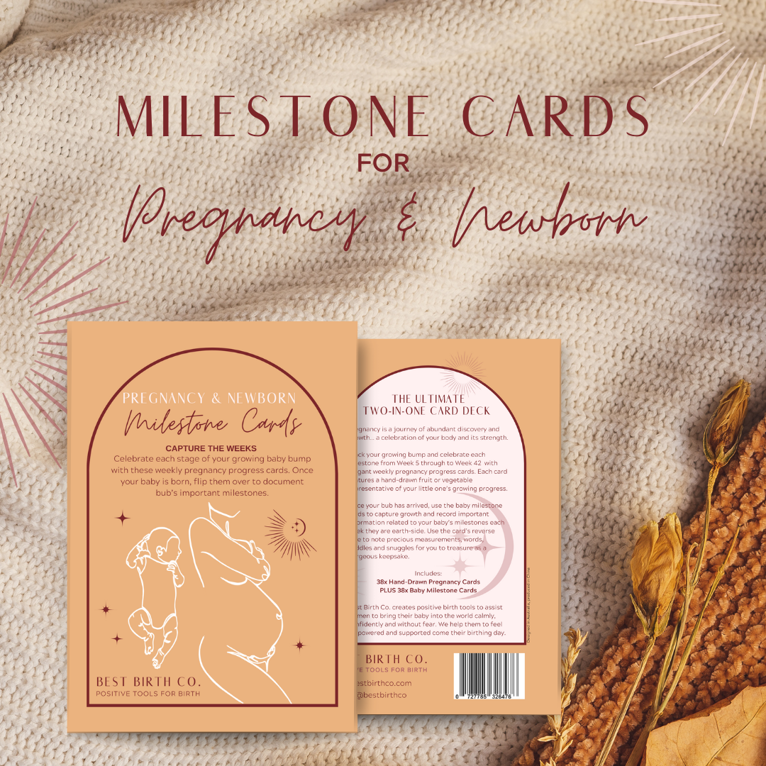 Best Birth Co - Wholesale New Mom Gift Box/Set - Baby Shower Gift New Baby Milestones2