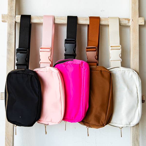 1st Allie - Wholesale Belt Bag - Women's - Nylon Crossbody Belt Bag1