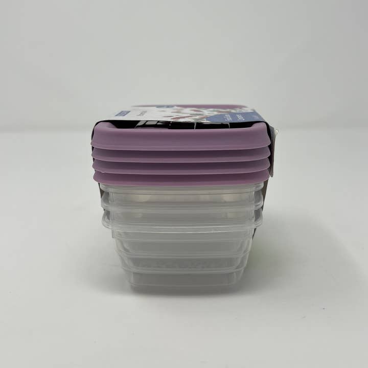 USA HomeMax - Wholesale Food Storage Container - 4pc 300ml Plastic Food Grade Container