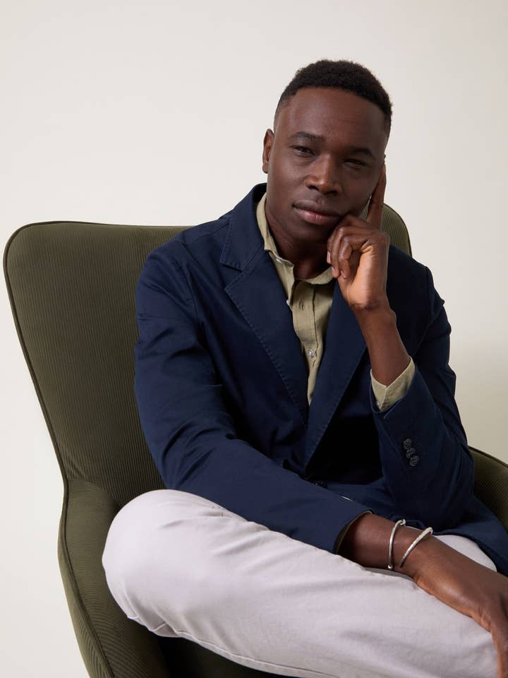 ALTONADOCK - Wholesale Blazer - Men's - Fitted Blue Blazer2