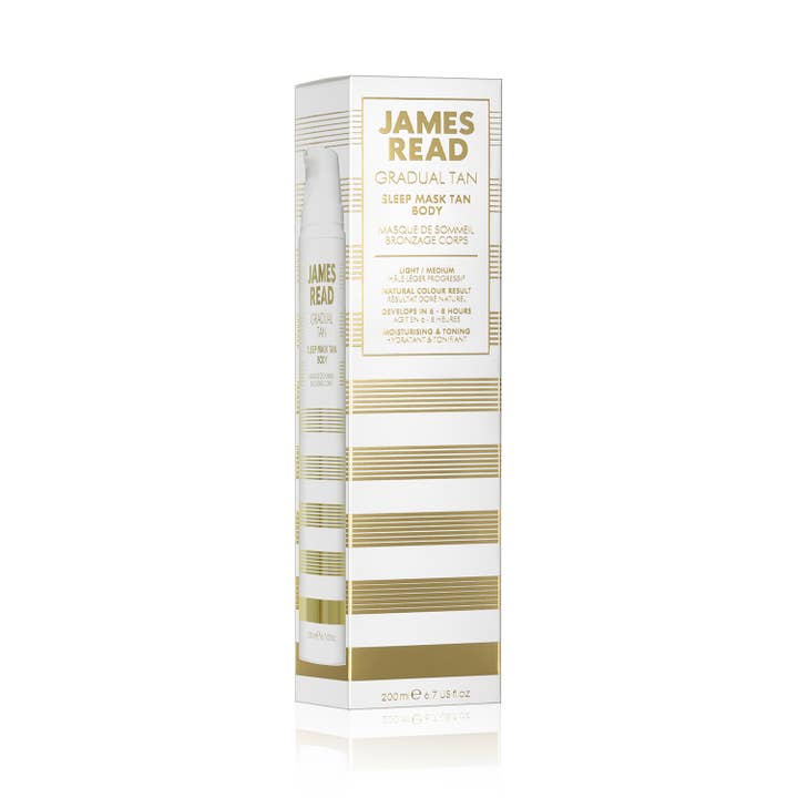 James Read Tan - Wholesale Self-Tanner - James Read Sleep Mask, Overnight Gradual Body Tan Gel, 200ml
