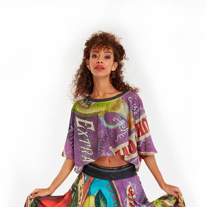 Blouse T Mini - Purple - Taster's Team for wholesale by IPNG Design