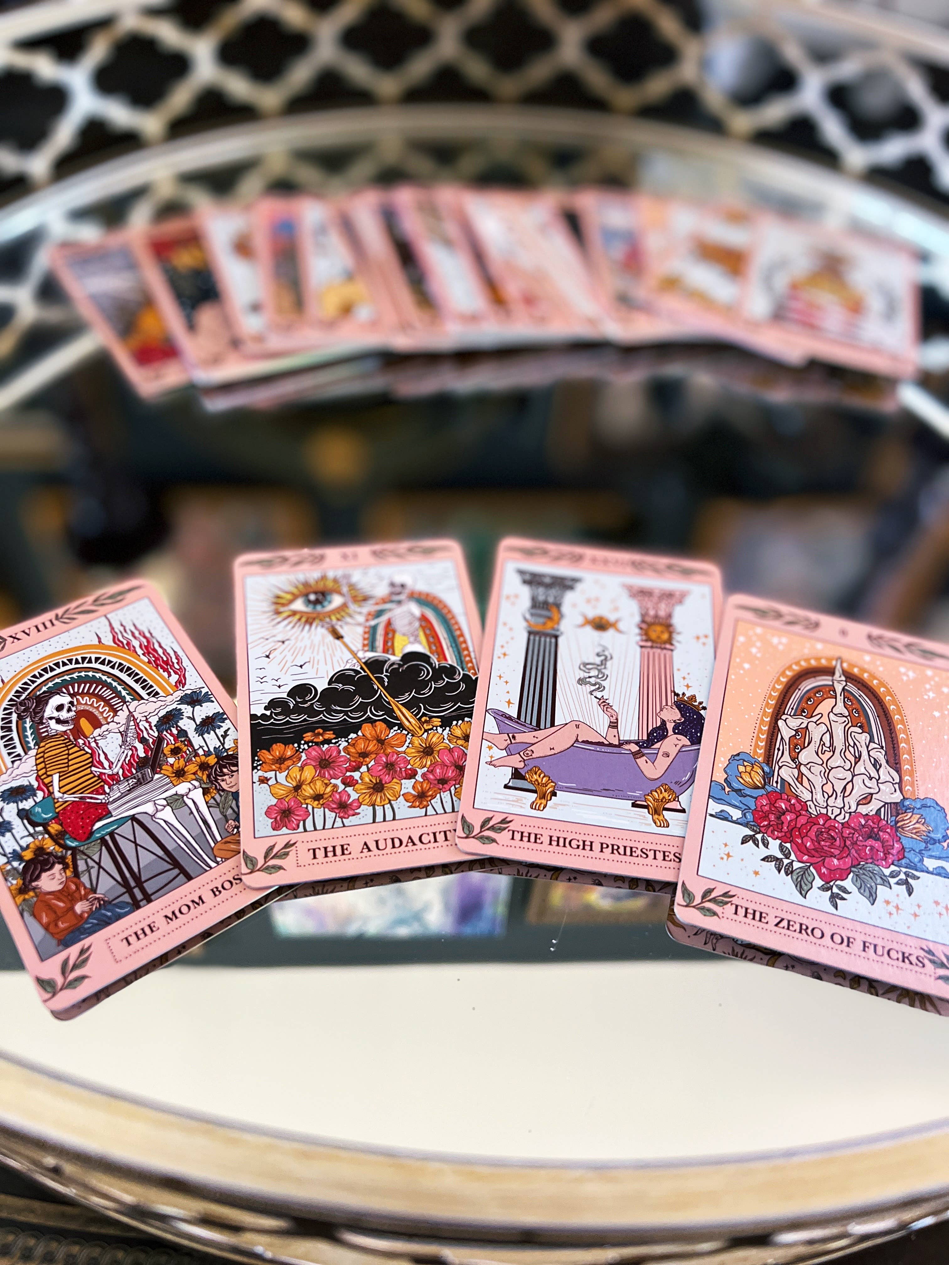 The Pine Torch - Wholesale Tarot Cards - The Audacity Deck - 37 Card Deck and Guidebook14