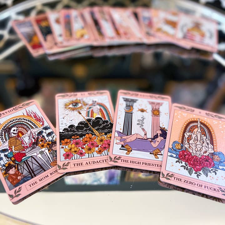 The Pine Torch - Wholesale Tarot Cards - The Audacity Deck - 37 Card Deck and Guidebook14