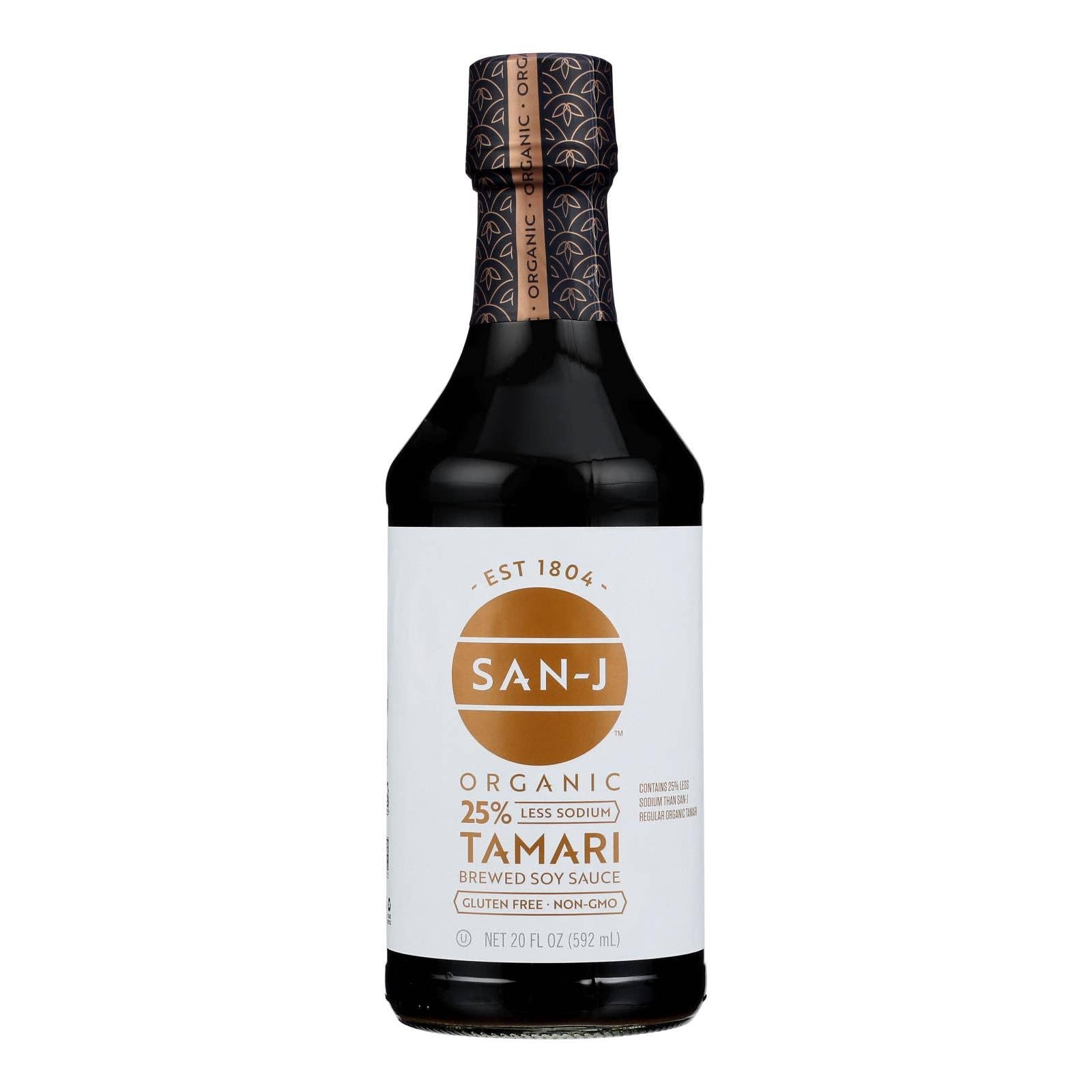Everyday Supply Co - Wholesale Sauce - San - J Tamari Soy Sauce - Case Of 6 - 20 Fl Oz.0