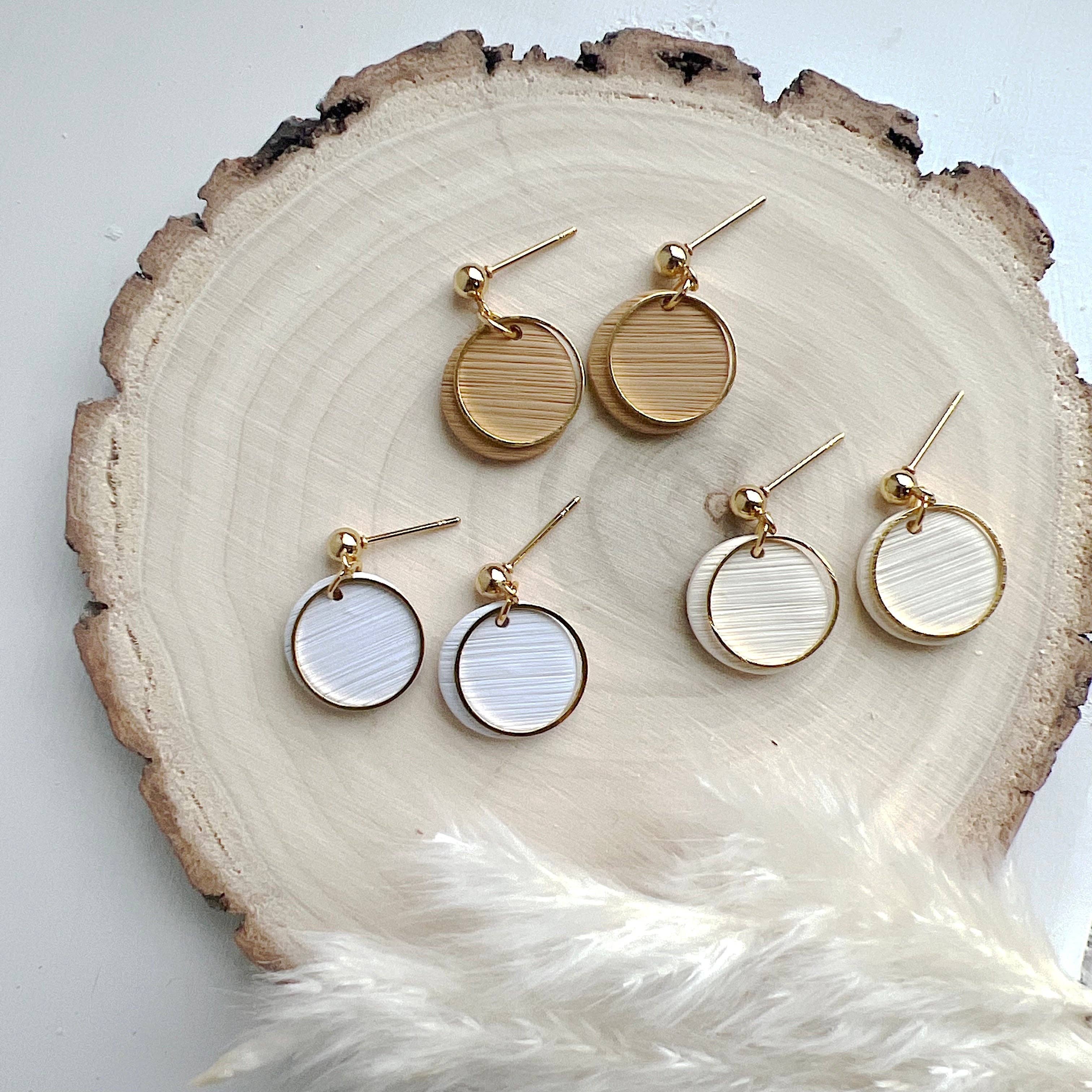 Courage & Calling - Wholesale Dangle Earrings - Circle Charm Dangles1