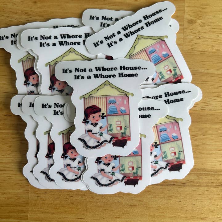 "Non una casa di prostitute... Una casa di prostitute" per la vendita all'ingrosso da parte di Lemonsgrace Designs